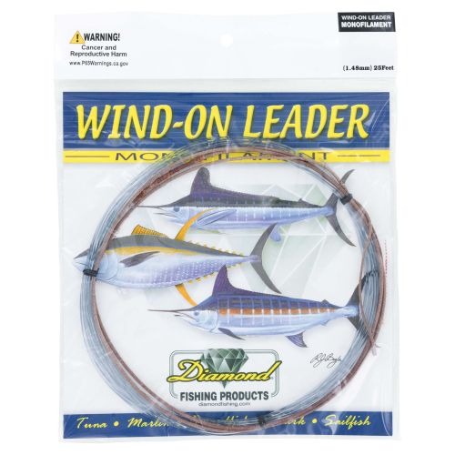 Momoi Diamond Monofilament Wind-On Leader-Line & Leader-Momoi-Tackle World