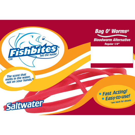 Fishbites Faster Acting Bag O' Worms Soft Baits - Tackle World