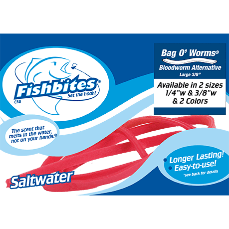 Fishbites Longer Lasting Bag O' Worms Soft Baits - Tackle World