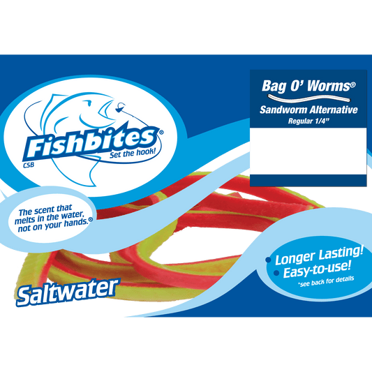 Fishbites Longer Lasting Bag O' Worms Soft Baits - Tackle World