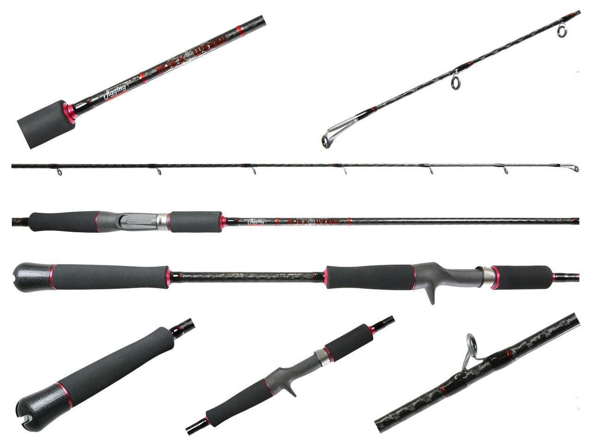 Jigging World Black Widow Casting Rods - Tackle World