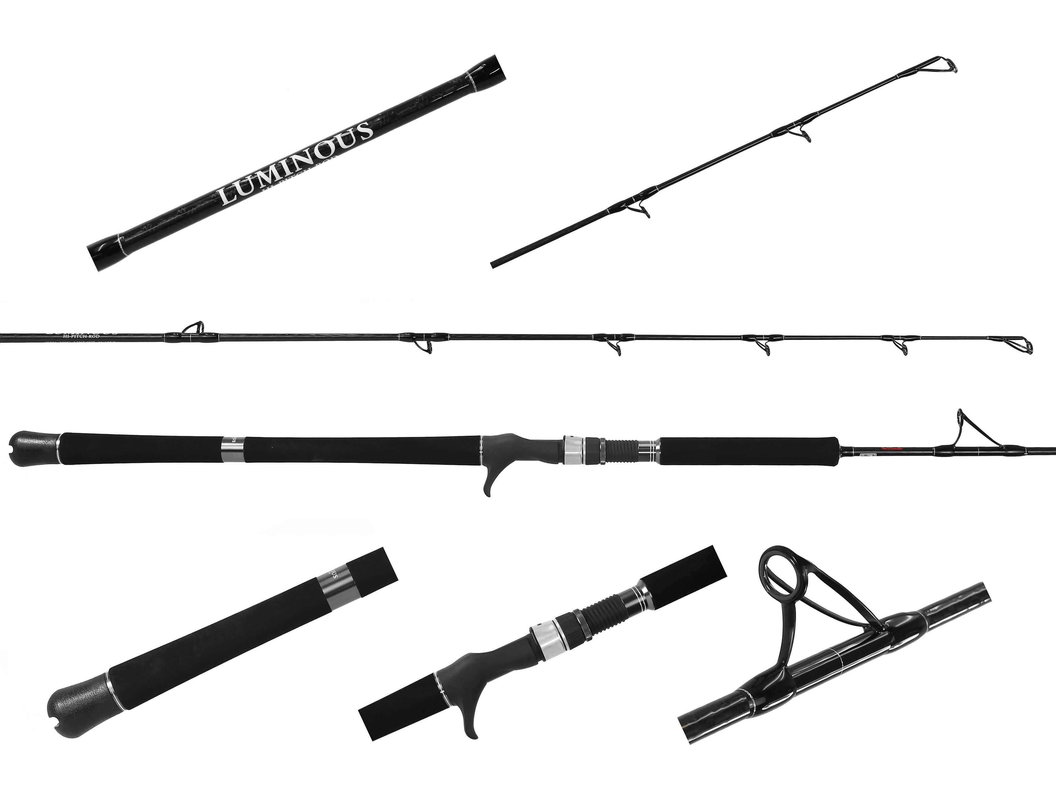 Jigging World Luminous Hi-Pitch Casting Rods - Tackle World