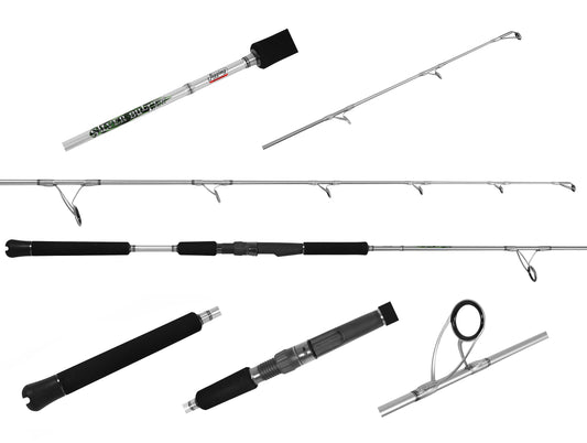 Jigging World Silver Bullet Jigging Spinning Rods - Tackle World