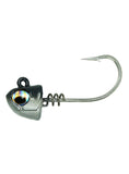 NLBN - No Live Bait Needed Screw Lock Jig Heads for 5" Paddle Tails