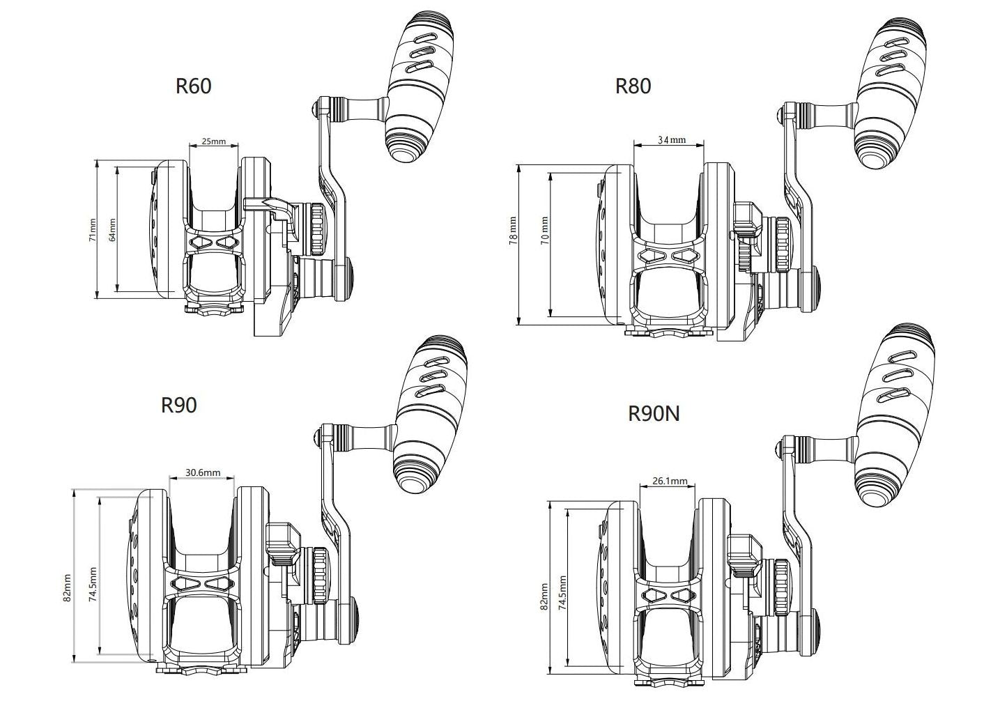 Maxel Rage Drag Conventional Reels-Reel-Maxel-Tackle World