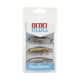 Rebel Tracdown Ghost Minnow 3 Pack Crankbaits - Tackle World