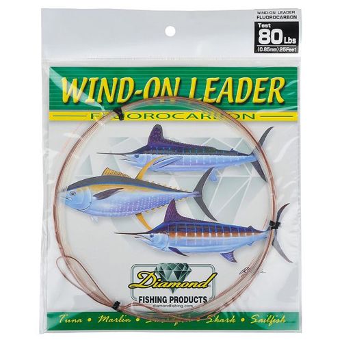 Momoi Diamond Fluorocarbon Wind-On Leaders-Line & Leader-Momoi-Tackle World