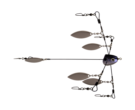 Strike King Bladed Tour Grade Titanium Umbrella Rig