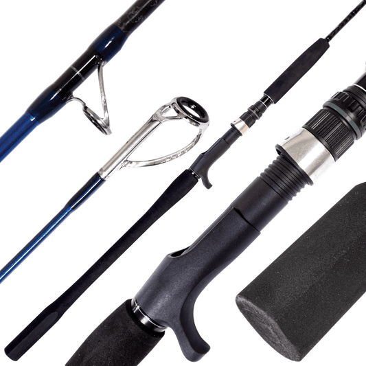 Tsunami Carbon Shield II Slow Pitch Casting Rods - Tackle World