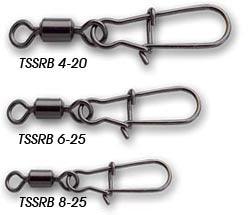 Tsunami Pro Strong Swivels with Round Snap - Tackle World